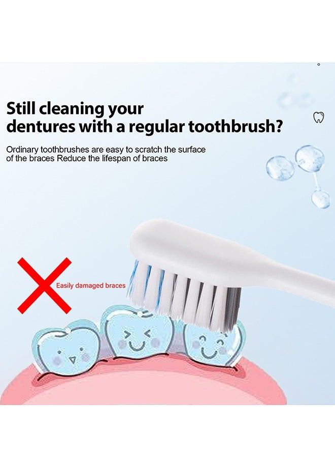 EELHOE - Dental Appliance Cleaner, Denture Cleaning Foam Aligner Retainer Cleaning Foam for Night Mouth Guard False Teeth Cleaning 60ml - Image 1