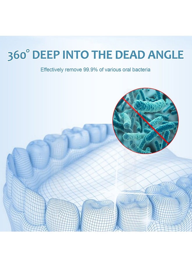 EELHOE - Dental Appliance Cleaner, Denture Cleaning Foam Aligner Retainer Cleaning Foam for Night Mouth Guard False Teeth Cleaning 60ml - Image 1