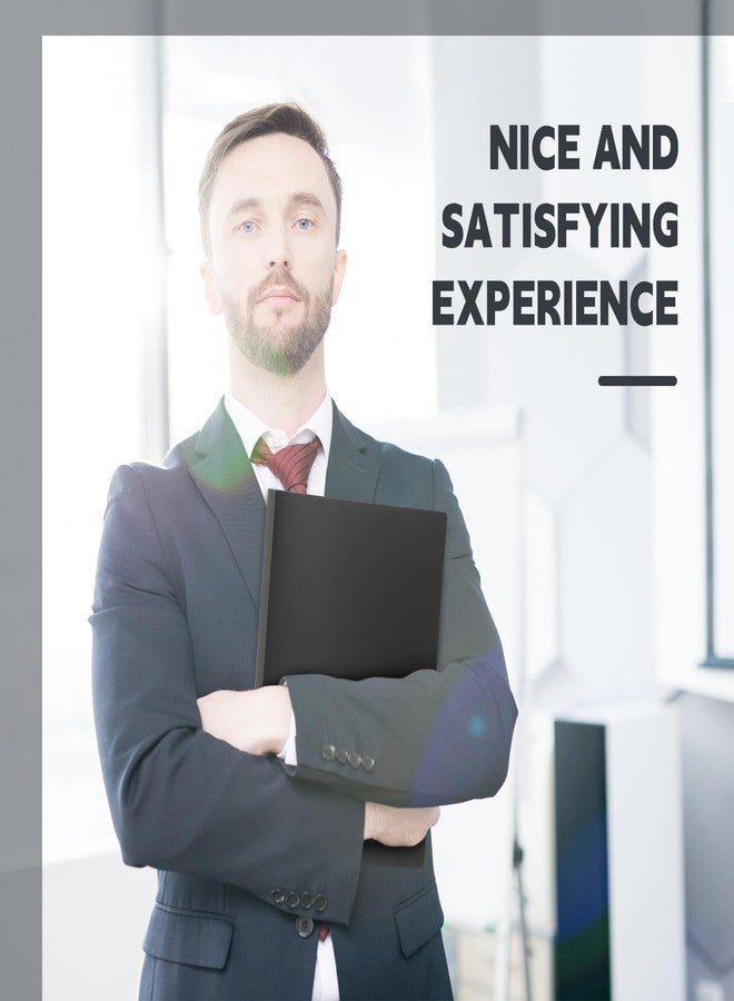 تيلينغ مجموعة من 12 مجلدًا بدون حلقات من تيلينج، مقاس 8.5 × 11 بوصة، مزودة بجيب، ومشبك معدني مرن، وأغطية بلاستيكية، و100 صفحة بحجم الرسائل، مناسبة للعمل والدراسة (أسود). - Image 4