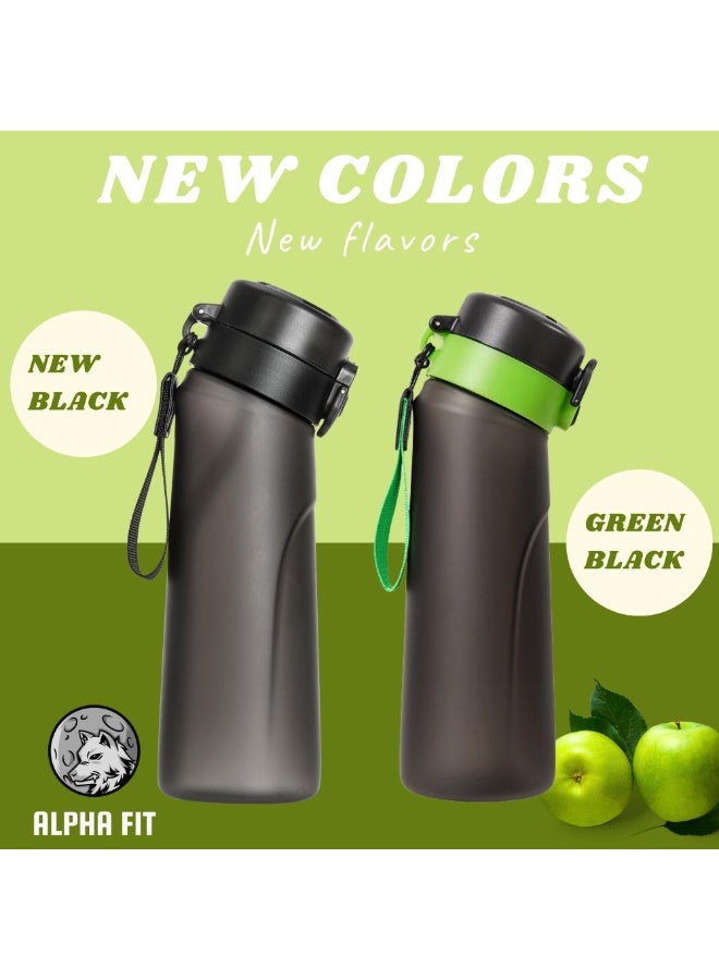 Alpha Fit PRO 750ml Premium Matte Water Bottle with 7-Pack Cola Pods Value Set - Image 5