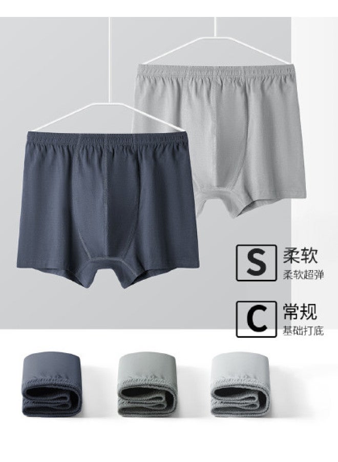 Fenton Plus Size 100% Cotton  Loose Anti-chafing Underwear For Middle-aged & Elderly Men - 3 Pack (pure Cotton) - Image 1