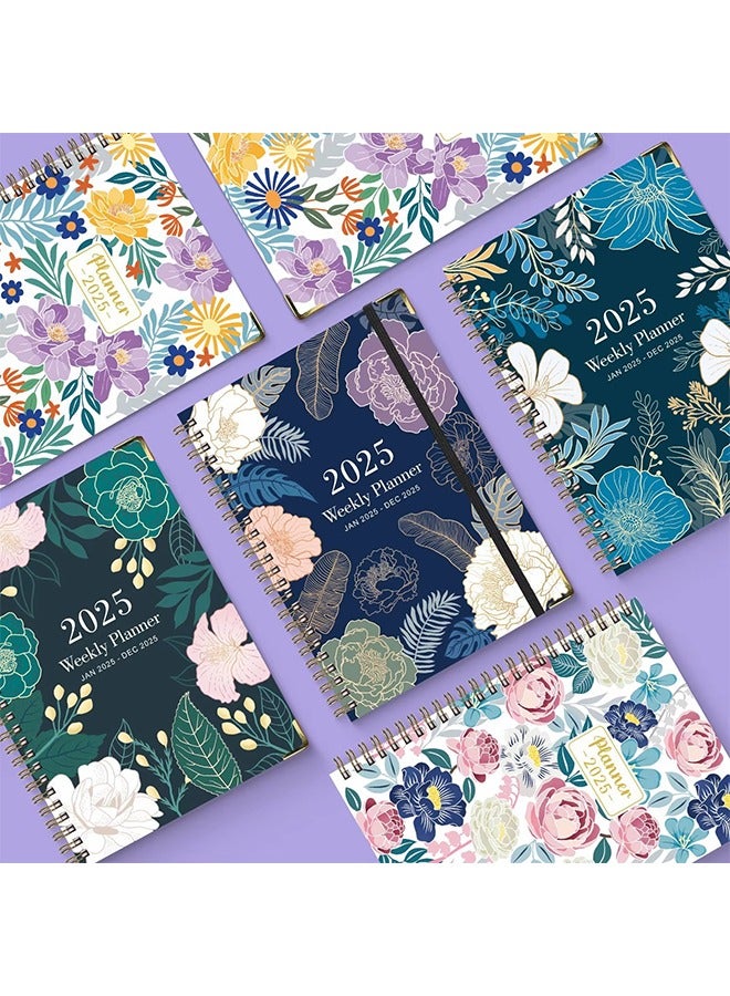 Generic Bview Art 2025 Weekly Planner English A5 Agenda PLANNER Coil Notebook  - Image 3