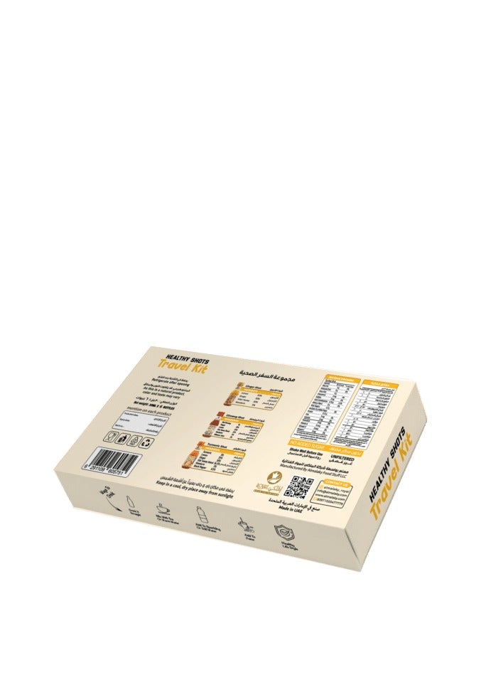 The Ginger People Travel Kit | Ginger, Ginseng, and Turmeric Shots Pack of 6 - Image 2