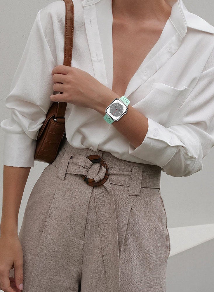 Perfii 5pcs Watch Bands Replacement for Apple Watch Strap Compatible with Apple Watch 42/41/40/38mm Series 10/9/8/7/6/5/4/SE - Image 5