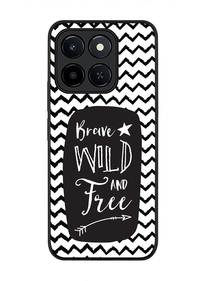 Stylizedd For Honor X6c Case,Slim fit Camera Protection, Shockproof Thin Phone cover  - Brave, Wild And Free