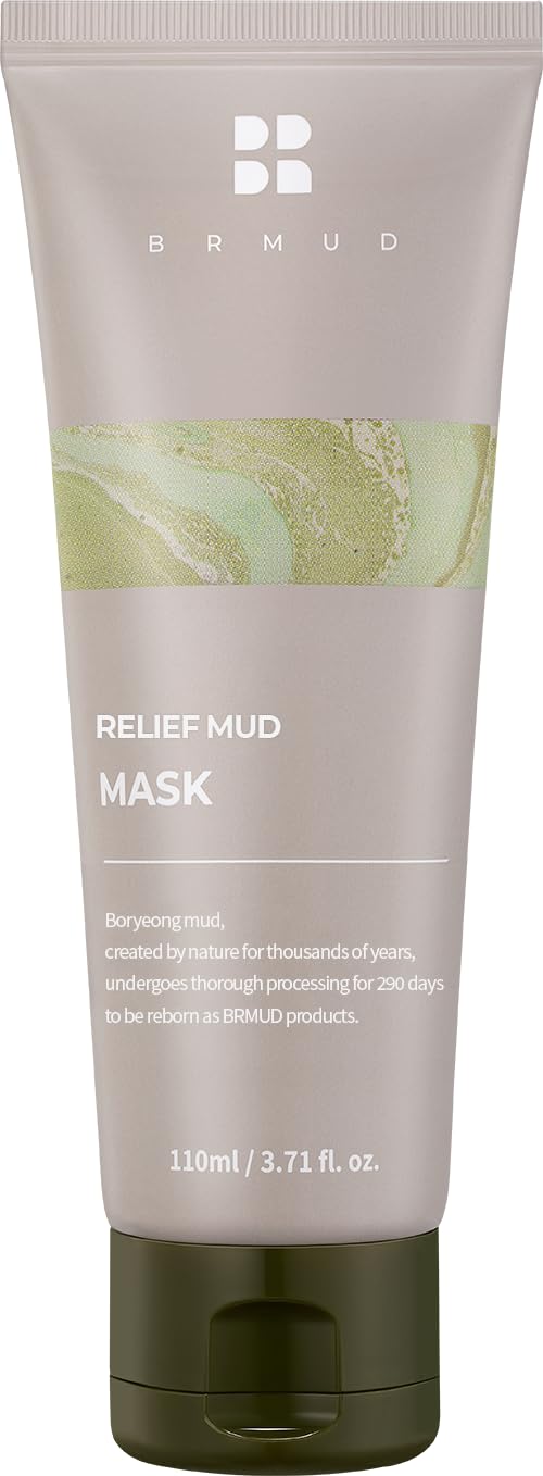 Relief Mud Mask  Cardi B Mask  Body Mud Hydrating  Moisturizing Deep Pore Cleanser Face  Body Mask w 918 NatureDerived Ingredients  K Beauty Oil Control Wash Off Body Mud 371 fl oz
