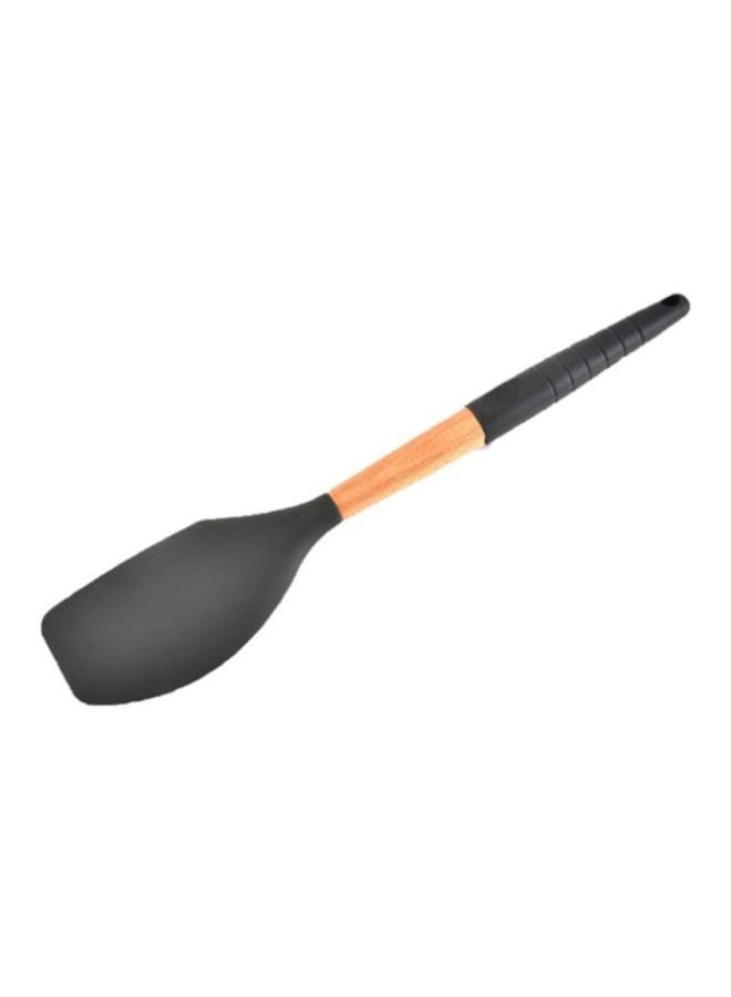 Sharpdo Silicone Spatula Black/Beige 32x6.1x2cm