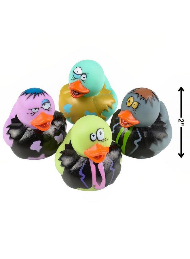 Adventure Planet 2-inch Zombie Rubber Duckies (Bulk Pack of 12 Ducks) - Image 2