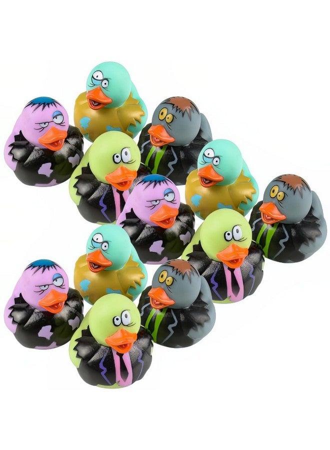 Adventure Planet 2-inch Zombie Rubber Duckies (Bulk Pack of 12 Ducks) - Image 1