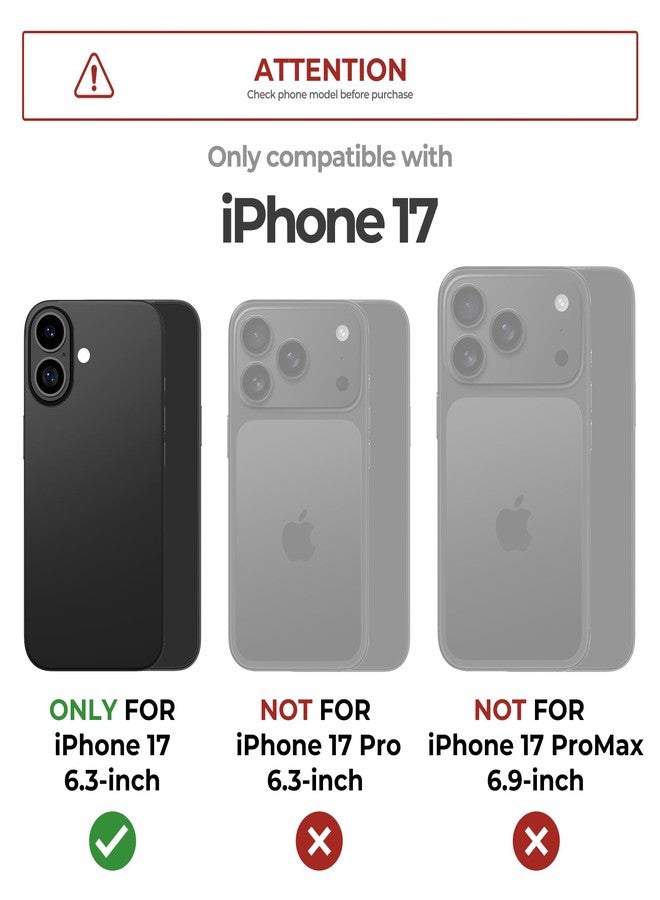 Dexnor for iPhone 17 Case with Slide Camera Cover & Adjustable Kickstand & Privacy Screen Protector, Compatible with MagSafe, Rugged Bumper Cases Heavy-duty Magnetic Protective Cover,Black - Image 2