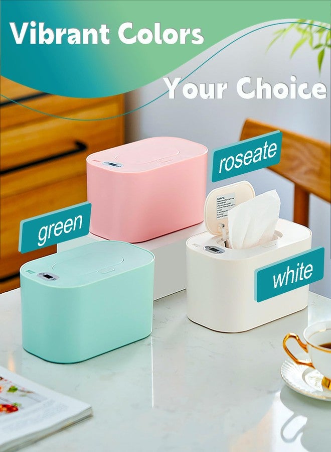 banapoy Baby Wipe Warmer, Portable USB Powered Baby Wet Wipes Dispenser Holder with Temperature Control, Paper Towel Heater for Home, Car, Travel (White) - Image 2