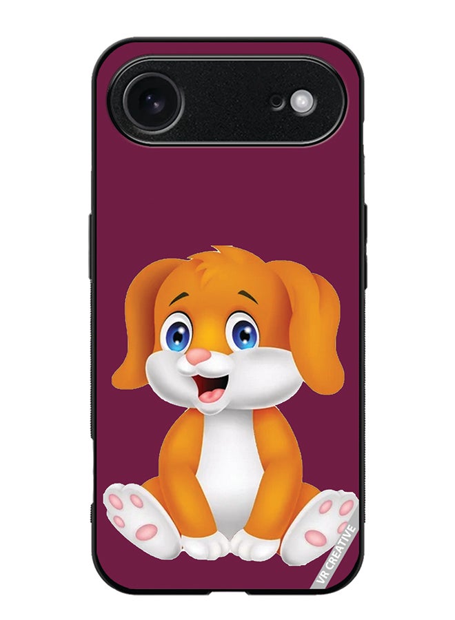 Protective Case Cover For Apple iPhone 17 Air Dog Design Multicolour