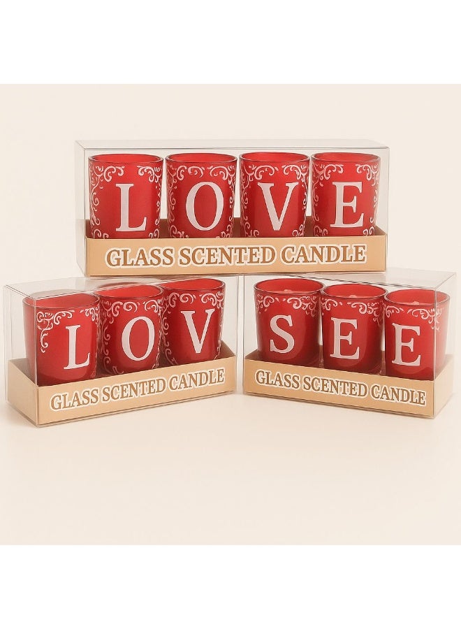 Romantic Love Candle – Perfect Gift for Couples & Special Moments. 4 in  - Image 2
