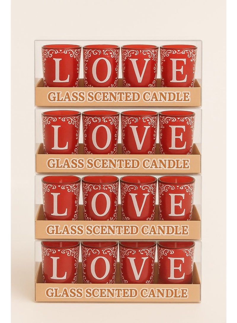 Romantic Love Candle – Perfect Gift for Couples & Special Moments. 4 in  - Image 3