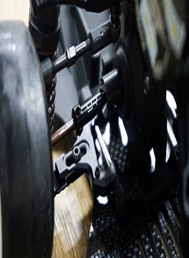 Yeah Racing Aluminum Adjustable 44-54mm Large Angle Universal Shaft Pair For Yokomo YD2 Black #YKYD-011BK - Image 3