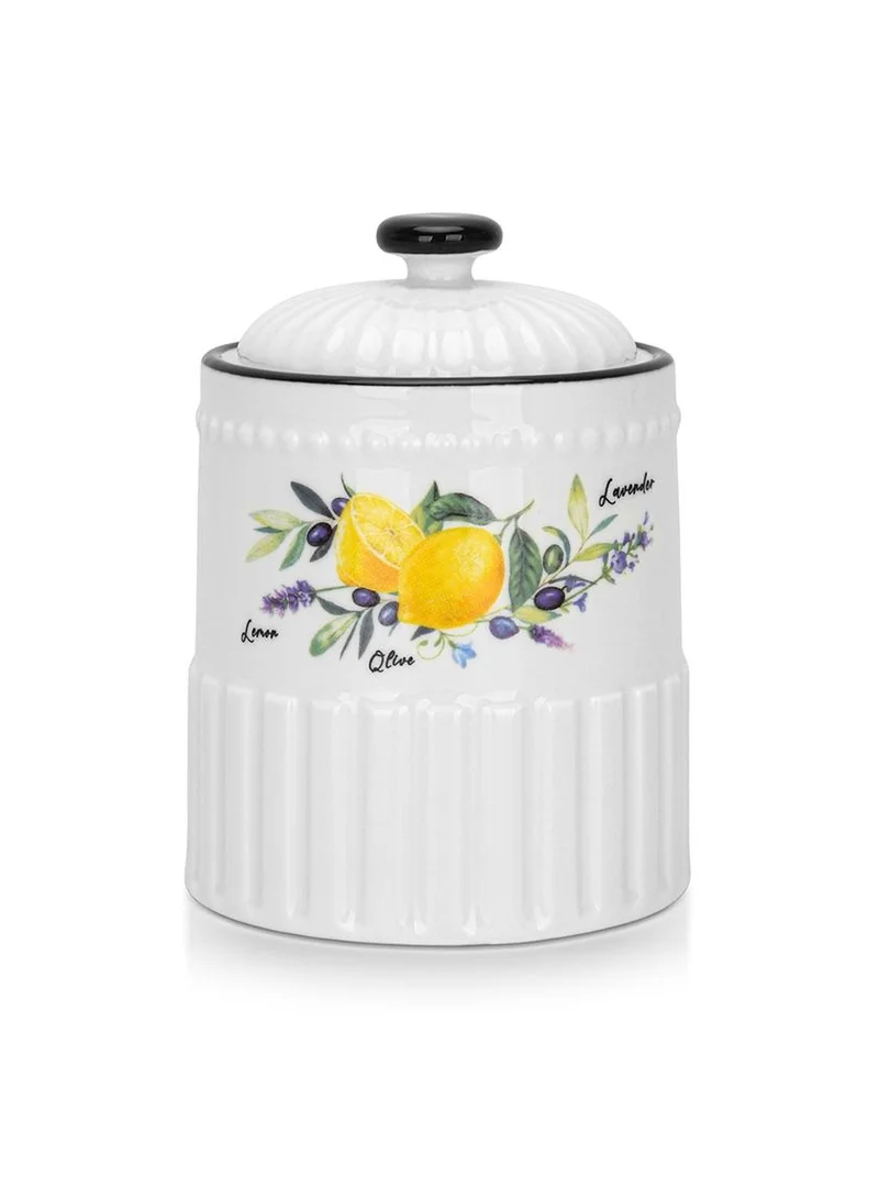 Fissman White Sugar Bowl 270ml, Sugar Container,Sweetener, Condiments Holder, Kitchen Essential,Dispenser,Decorative, For Dining Accessory, Tabletop Stylish Server And Elegant Presentation  | Best Price UAE