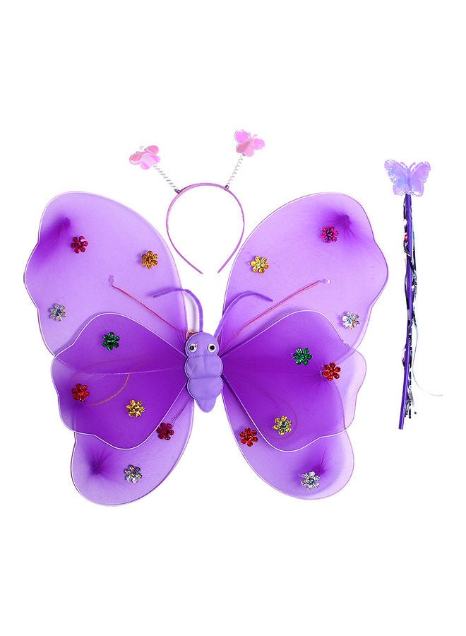 Loquat 3-Piece erfly Wings Headband Toy - Image 1