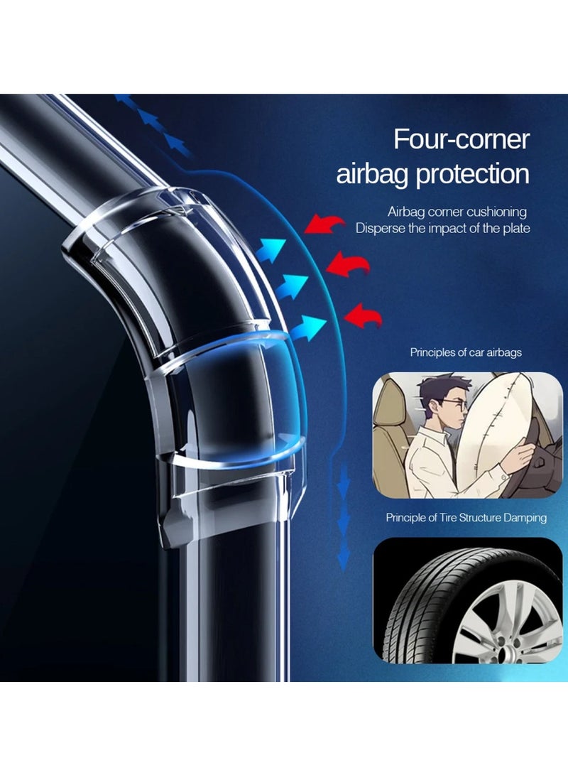 Techie Infinix Hot 40 / Infinix Hot 40 Pro TPU Bumper Corner Case with Camera Lens Protection Transparent Protective Back Cover - Image 5