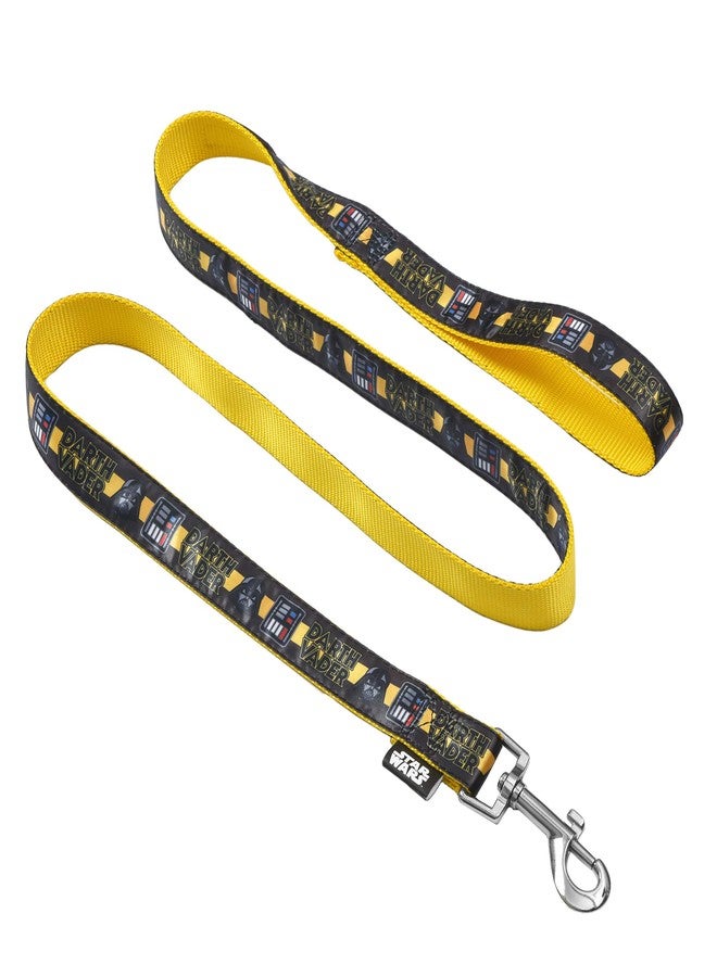 Star Wars Darth Vader Dog Leash - Cute Dog Lead Easily Attaches to Any Collar or Harness - Officially Licensed Pet Walking Leash, 6 Foot (72 Inch) - Image 1