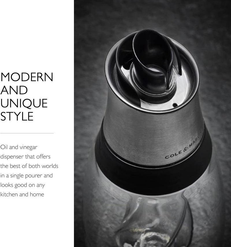 COLE & MASON Duo Oil & Vinegar Dispenser - Image 4