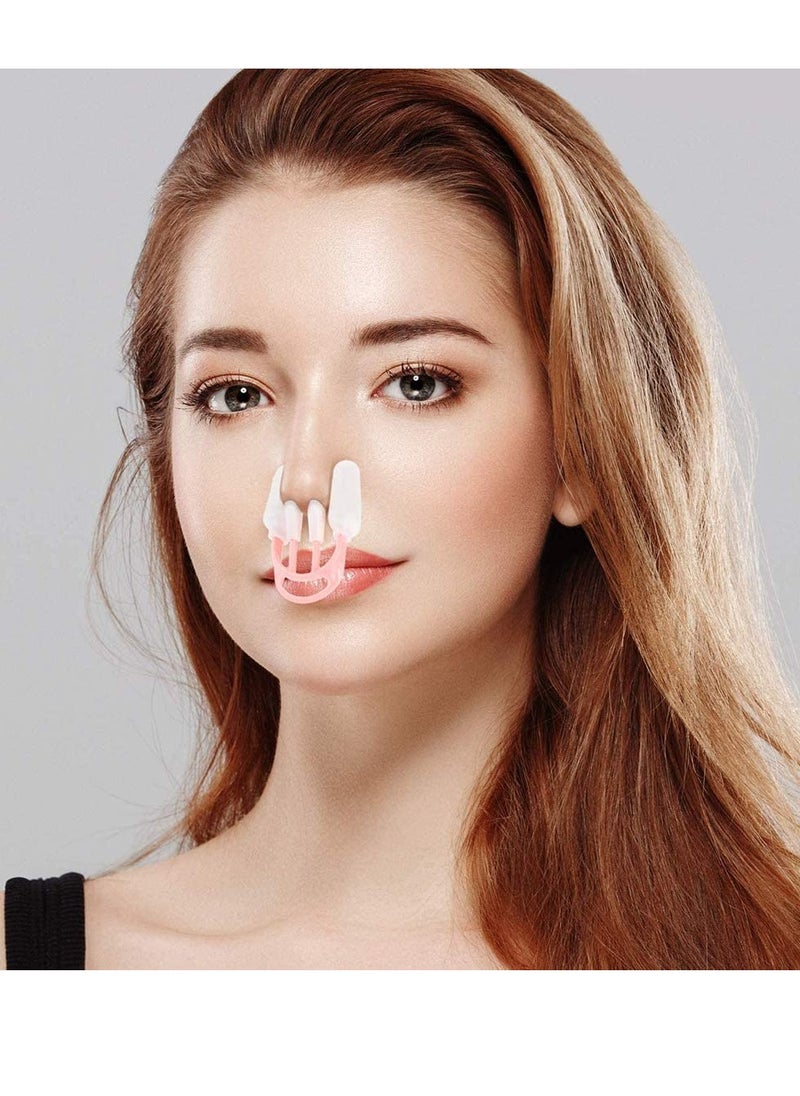 SYOSI Nose Shaper Clip Nose Up Lifting Shaping Shaper Clip Nose Shapers Silicone Clamp Clip Nose Straighteners for Natural Nose up Slimmer Lifting Shaping 5 Pieces Nose Shaper for Women  - Image 3