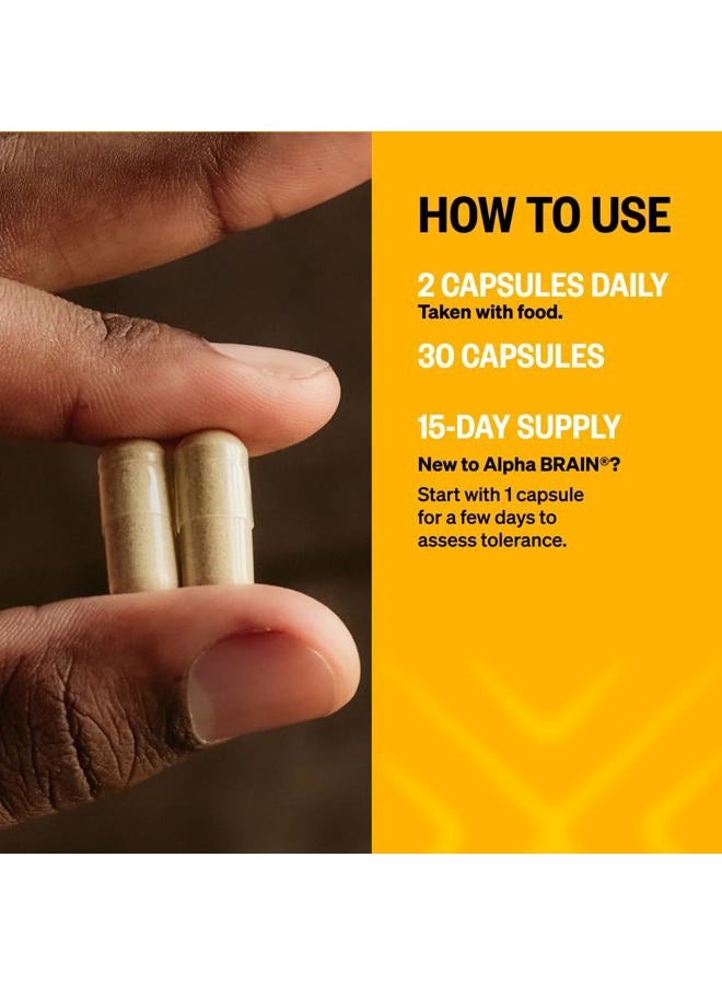 Onnit Alpha Brain (120ct) - Over 1 Million Bottles Sold - Premium Nootropic Brain Supplement - Focus, Concentration & Memory - Alpha GPC, L Theanine & Bacopa Monnieri - Image 5