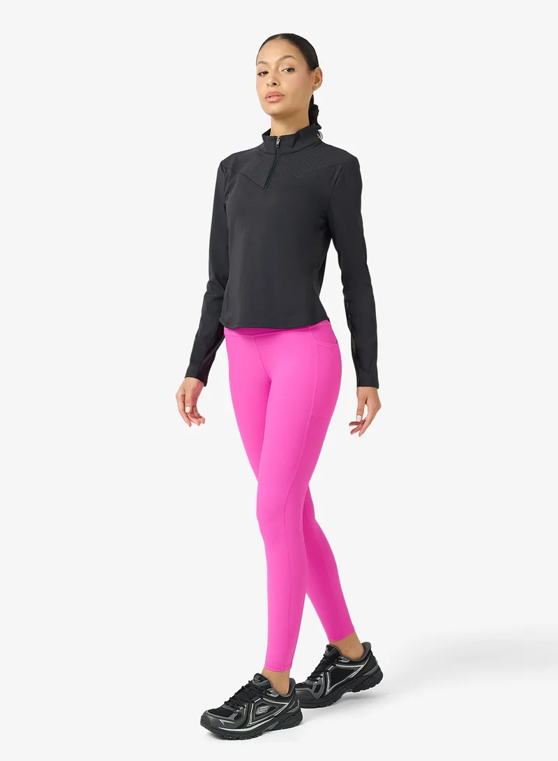 SKECHERS Go Flex Ribbed High-Waisted Leggings