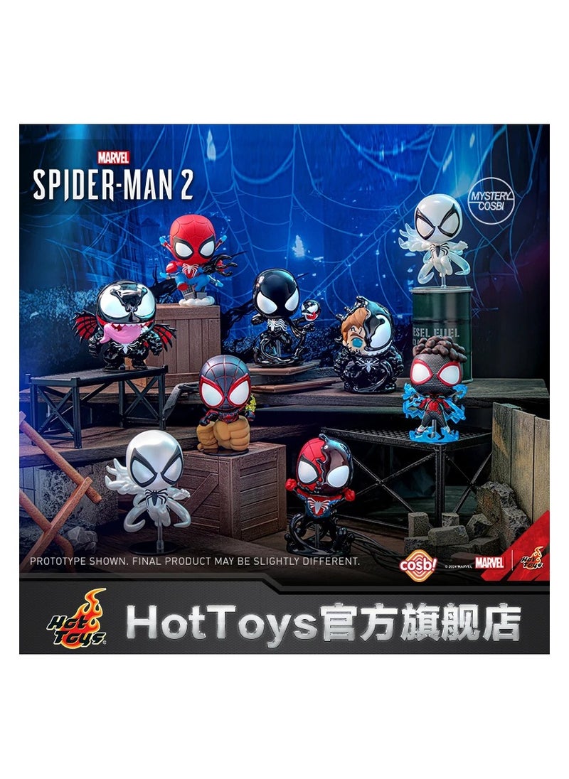 Hot Toys Hot Toys Marvel Spider-Man 1 Venom Cosbi Blind Box Figure – Anime Collection Gift  - Image 4
