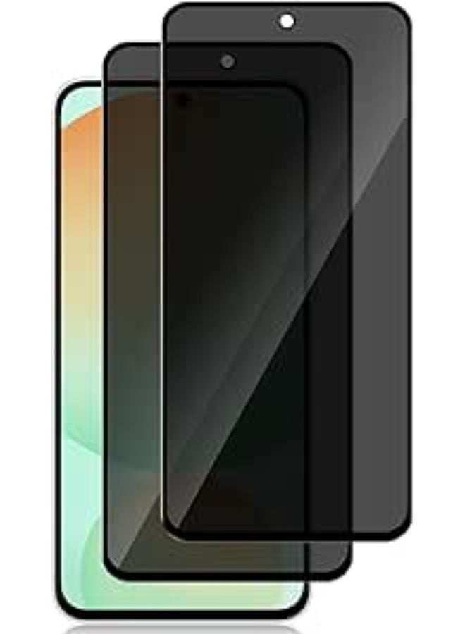 For Samsung Galaxy A56 5G 2 piecesPrivacy Tempered Glass Screen Protector, Anti Spy Hardness Privacy Screen Glass Film Tempered Glass Anti-scratch Screen Protector