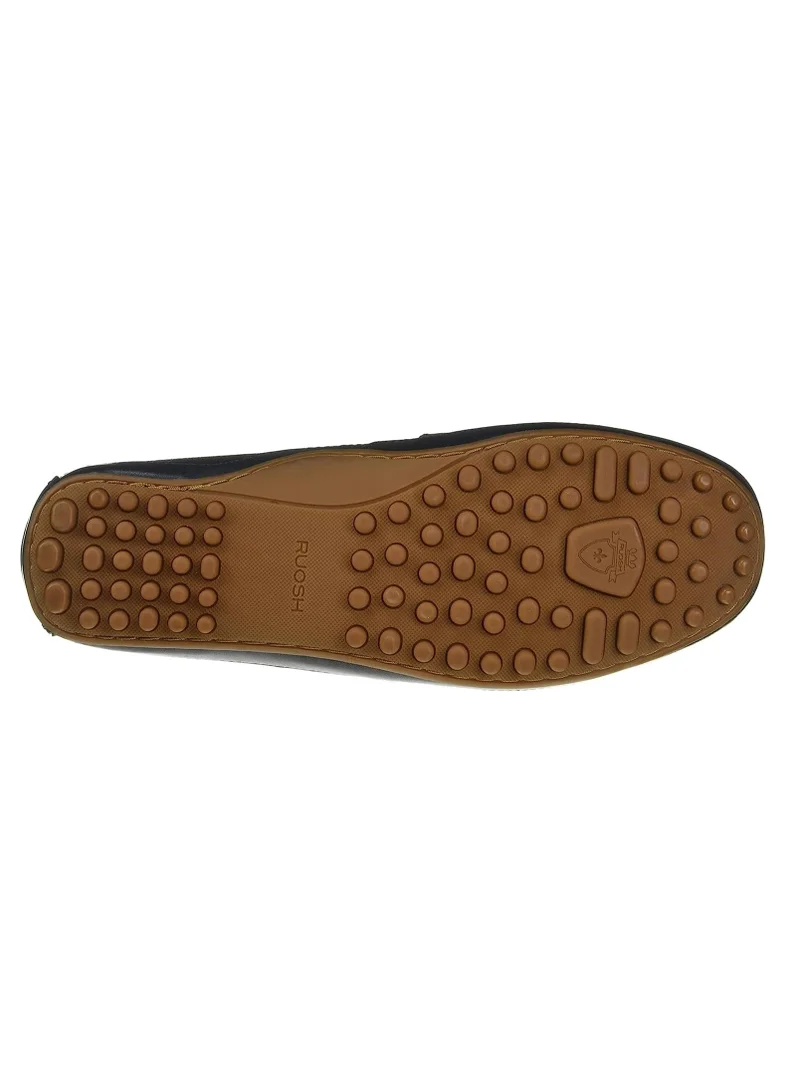 RUOSH Mens Classic Loafer Slip on Driving Comfort Leather Work Office Formal Occasion Party Casual Wear Italian Design Anti Skid Padded Insole Fashion Premium Shoes