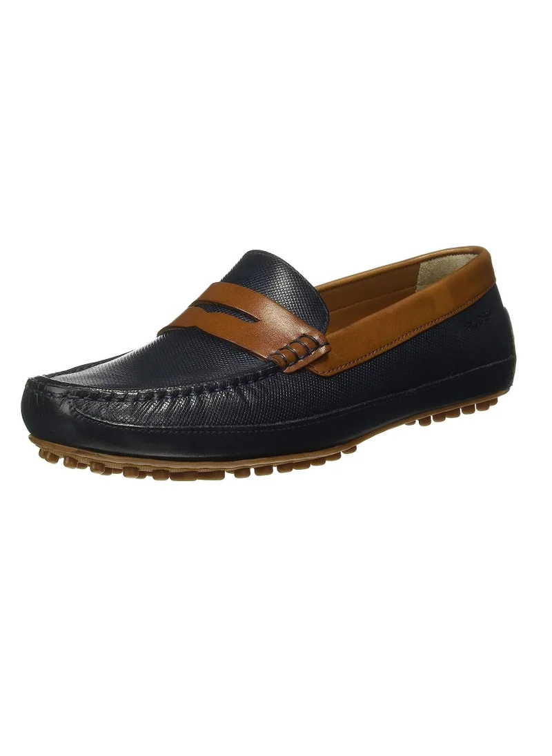 RUOSH Mens Classic Loafer Slip on Driving Comfort Leather Work Office Formal Occasion Party Casual Wear Italian Design Anti Skid Padded Insole Fashion Premium Shoes