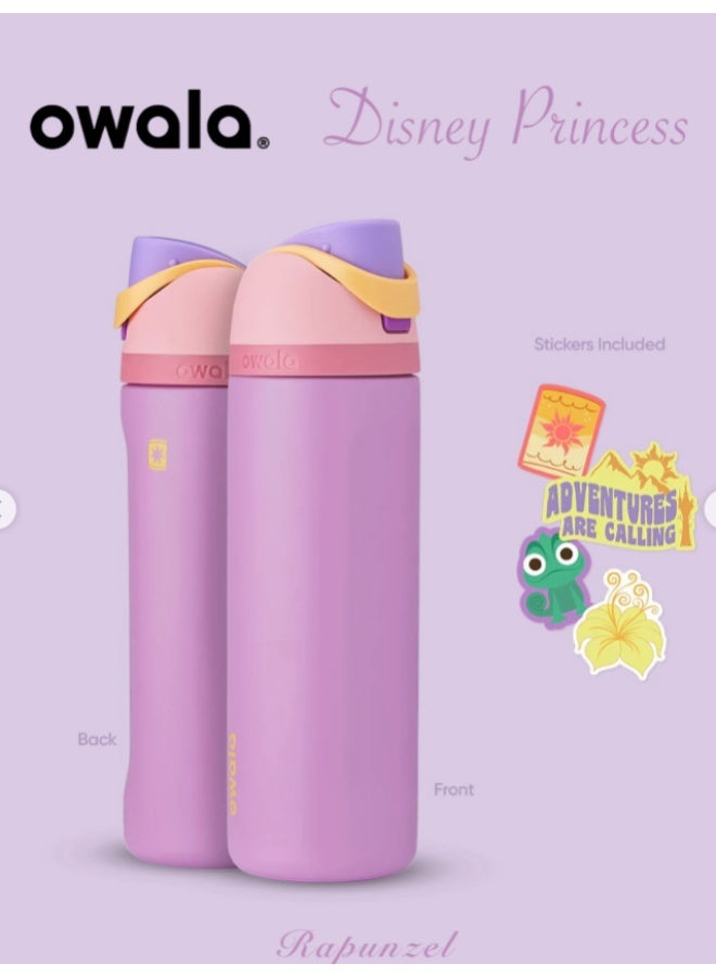 Owala x Disney Princess Cinderella 24oz Stainless Steel FreeSip Water Bottle NEW - Image 1