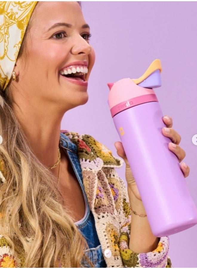 Owala x Disney Princess Cinderella 24oz Stainless Steel FreeSip Water Bottle NEW - Image 3