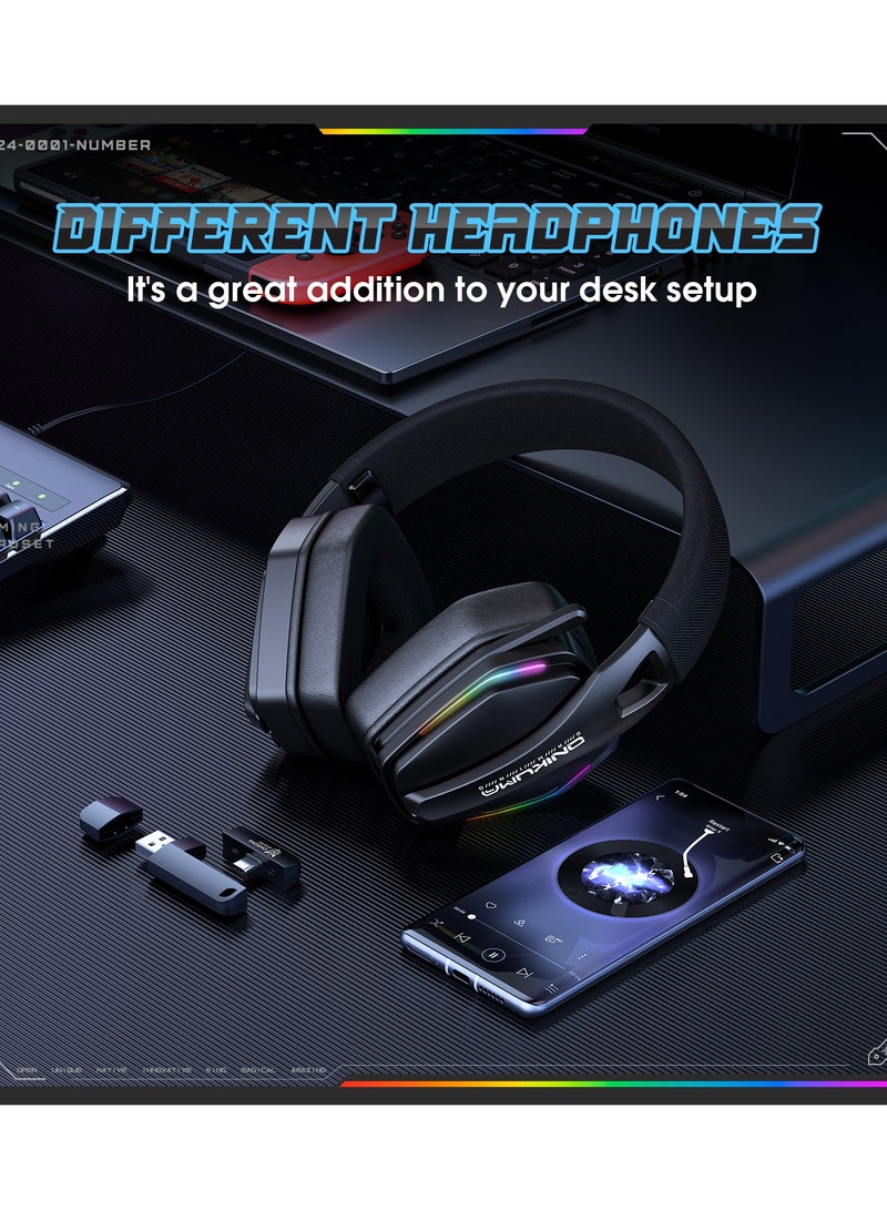 onikuma GT826 Gaming Headset with Microphone Gaming Headphones - Image 5