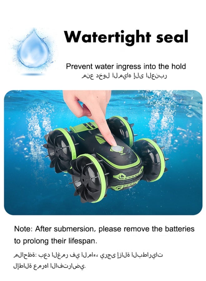 Children's Amphibious Stunt Remote-Controlled Car Amphibious Remote-Controlled Stunt Vehicle Remote-Controlled Car Remote-Controlled Watch Gesture-Sensitive Electric Toy Car - Image 4