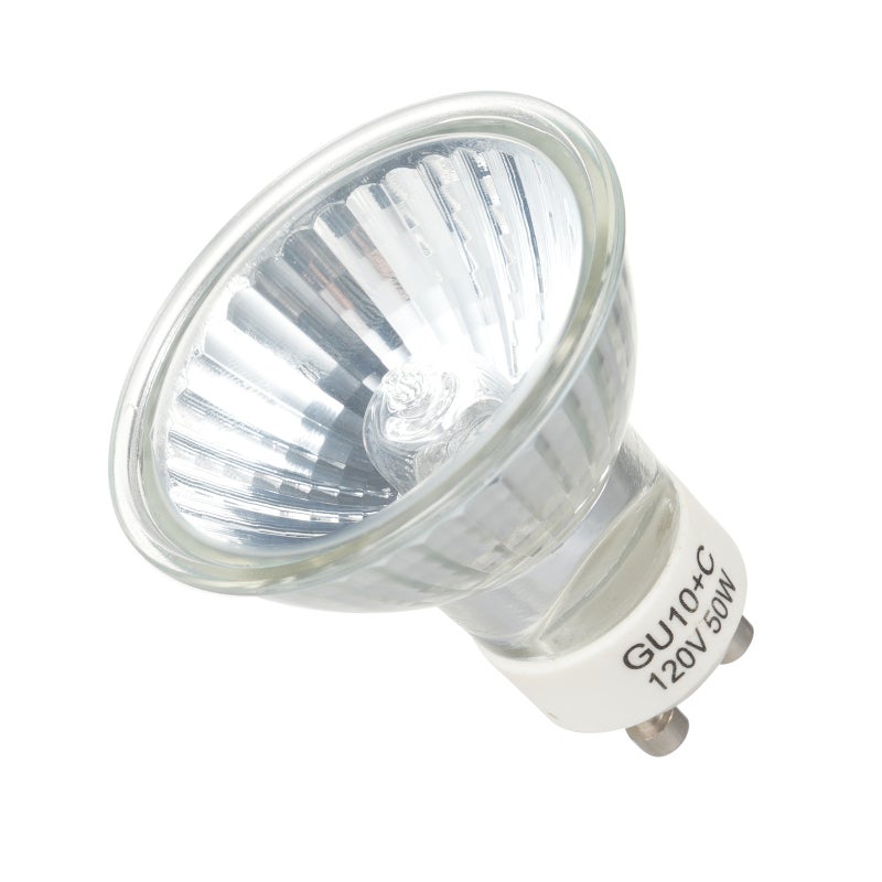 Dimmable Warm White 2800K 120V 50W GU10+C Light Bulb - Concentrated Halogen Beam Candle Warmer Bulb for Home Accent Task General Lighting - Image 4