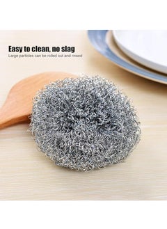 Spaceshoop Stainless Steel Scouring Pads, Heavy Duty Wire Scrubbers for Pots and Pans, Kitchen Cleaning  - Image 4