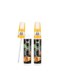White 3Pcs Fill Paint Pen Car Scratch Repair Black Touch Up Paint Special-purpose Paint Touch-up Pen Multi-color Optional for Various Cars (white) Can be matched by yourself  - Image 3