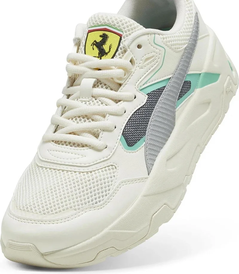 بوما Ferrari Trinity Men's Beige Sneaker Shoes 30795005