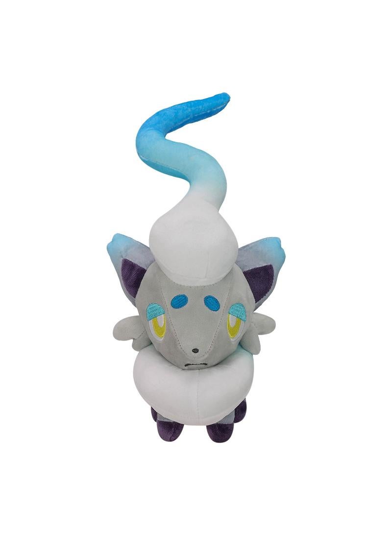 Bluejw 1-Piece Pocket Monsters Figure Zorua Plush Toys 27.5cm - Image 1