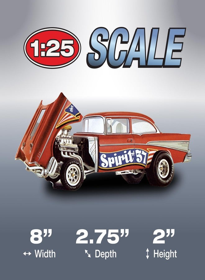 MPC 1957 Chevy Bel Air Spirit of 57" 1:25 Scale Model Kit - Image 4