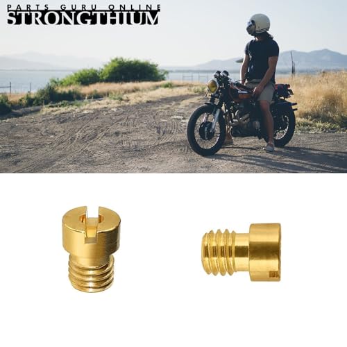 Strongthium Carburetor Main Jet Kit for Nibbi Keihin CVK PE PZ GY6 99101-393 99101-GHB-000 95# ~128# Mikuni 19.201 - Image 4