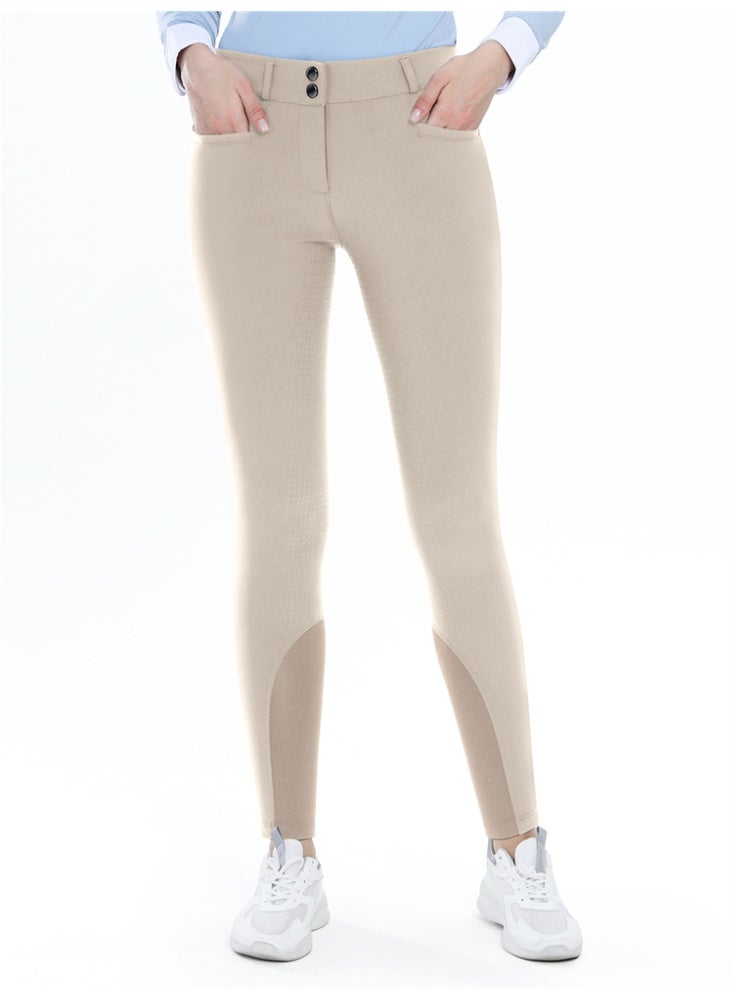 عام المرأة ركوب الخيل السراويل مقعد كامل سيليكون الفروسية المؤخرات الجوارب الخيل مع جيوب - Image 4