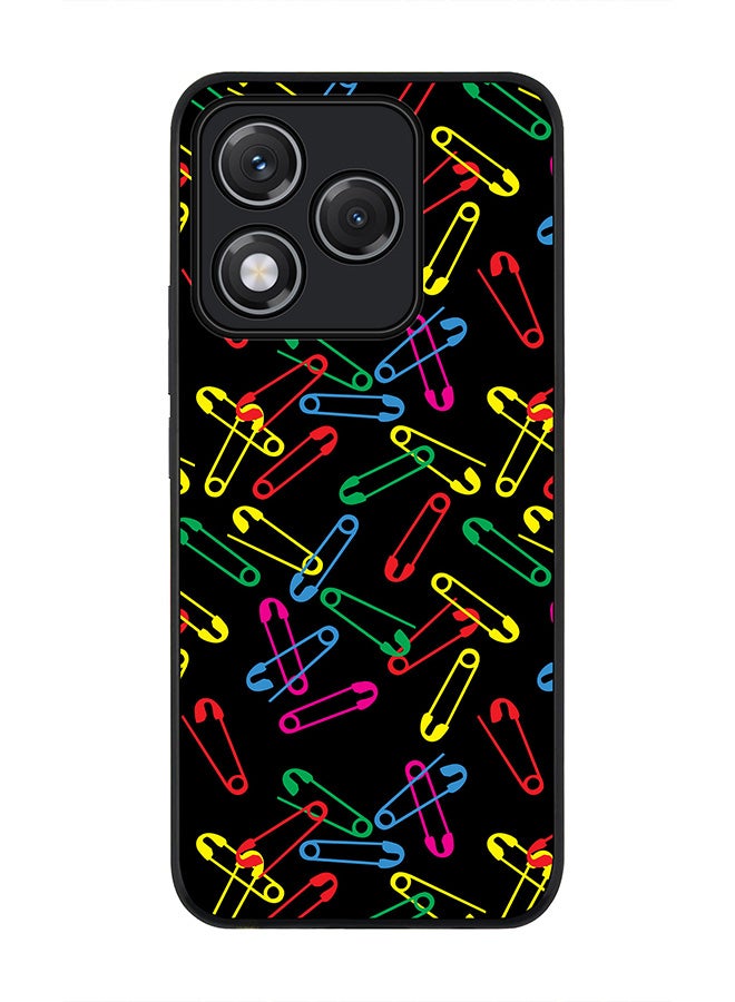 For Honor 400 Lite Case,Slim fit Camera Protection, Shockproof Thin Phone cover  - Safety Pins