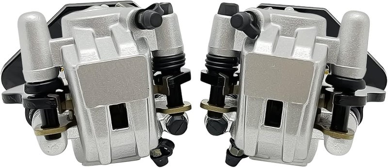 M MATI Front Left Right Brake Calipers & Pads for Kawasaki Bayou 300 2x4 KLF300-B 1988-2004 - Image 2