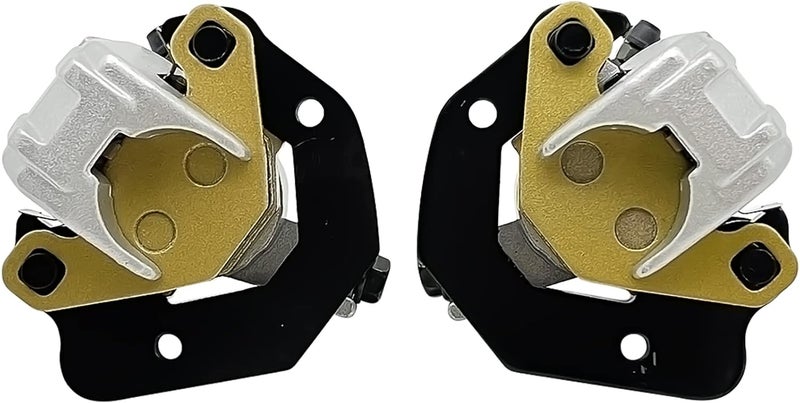 M MATI Front Left Right Brake Calipers & Pads for Kawasaki Bayou 300 2x4 KLF300-B 1988-2004 - Image 4