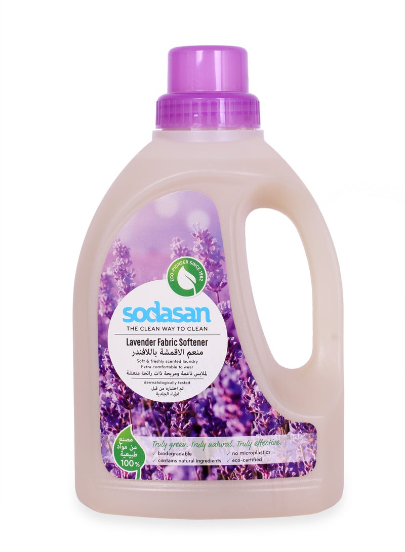 sodasan 100% Natural Lavender Fabric Softener 750ML - Image 1