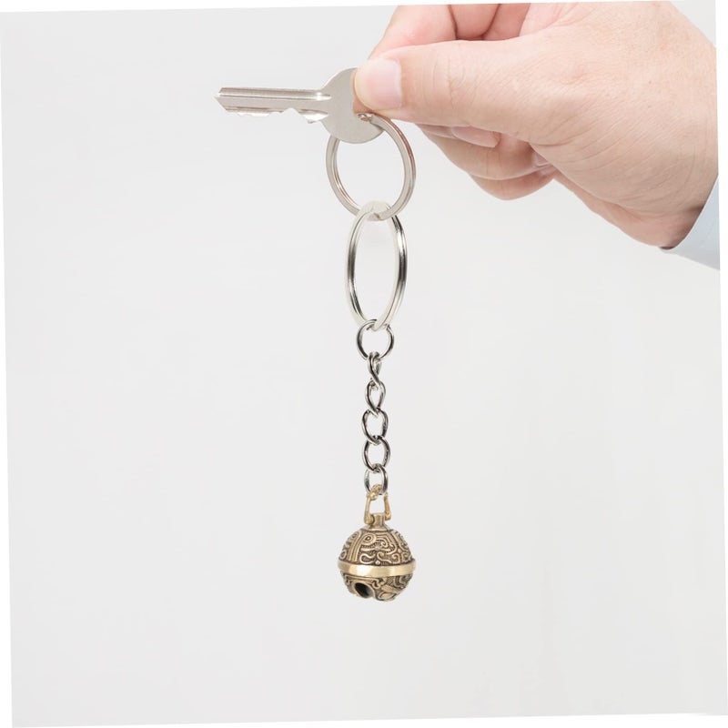 2 Vintage Small Bell Pendant For Crafts Keychain Making Charming Decor - Image 3