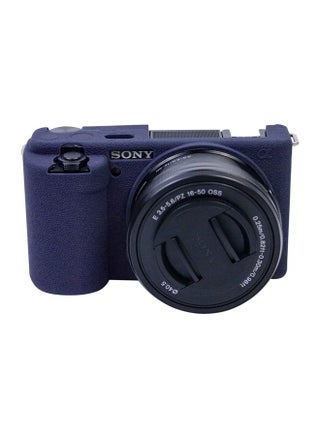 ZV-E10 Camera Case Camera Cover Protection Skin For Sony ZV-E10 Digital Camera, Protects Camera from Scratches and Friction with Soft Silicone Material(Blue) - pzsku/ZA727D55624B9A9A1CC28Z/45/_/1691262554/f2b632cf-25d8-4bf4-a507-3b305a290efd