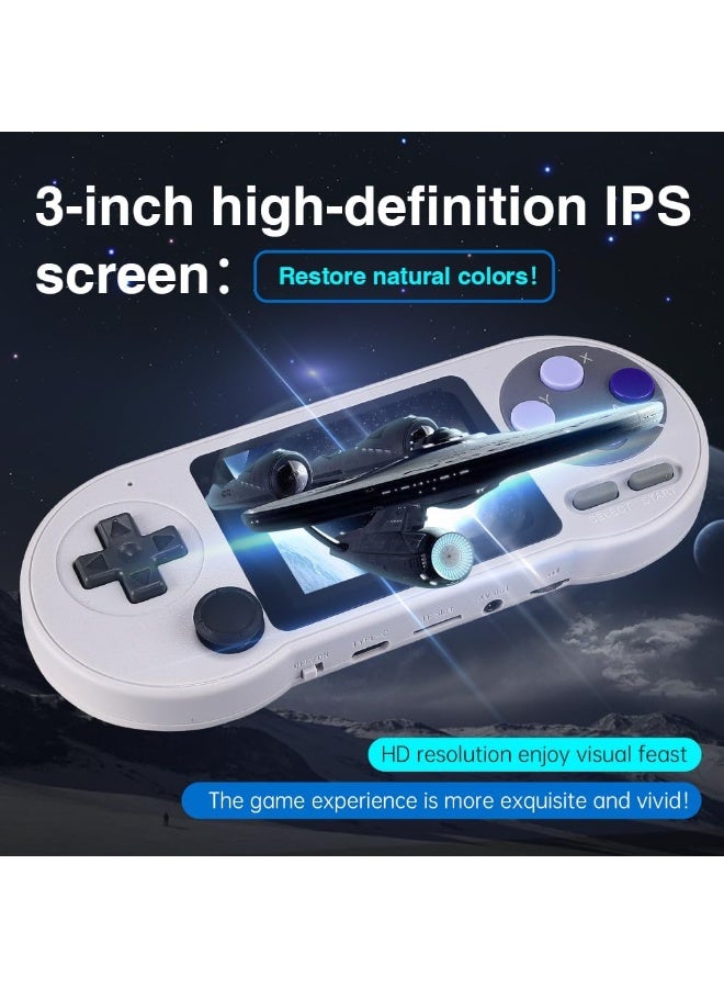 TIGER SF2000 Retro Handheld Game Console, 11000 Classic Games, 3.0-Inch IPS Screen, 16GB TF Card, Portable Video Game Player, Wireless Game Stick, TV Connection, Multi-Language Support - Image 2